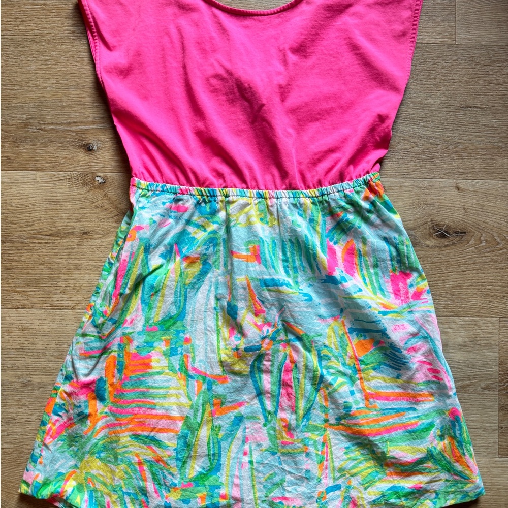 Lilly Pulitzer Pink and Multicolor Kids Dress